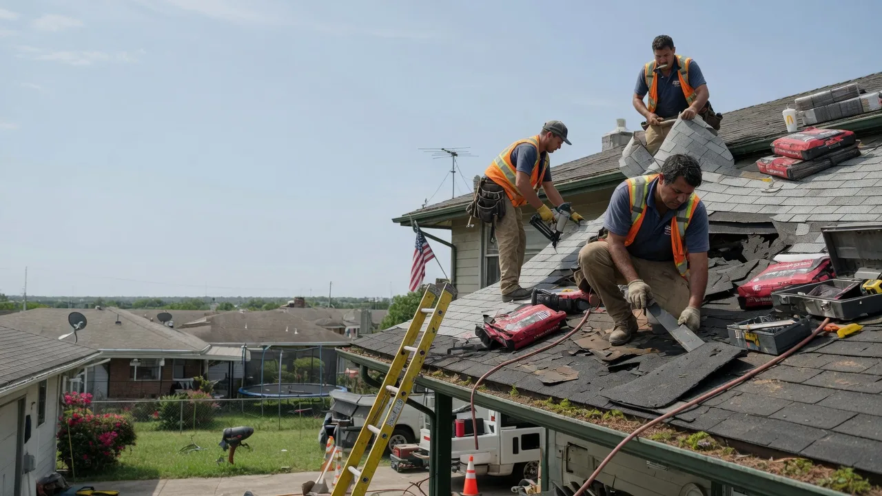 Roof Repair in Santo, TX near me